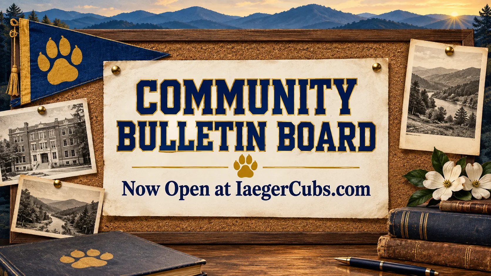 Try our new Announcements section